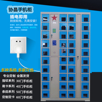 40 fingerprint mobile phone storage cabinet for the troop factory WeChat storage cabinet of Acrylic transparent mobile phone storage cabinet