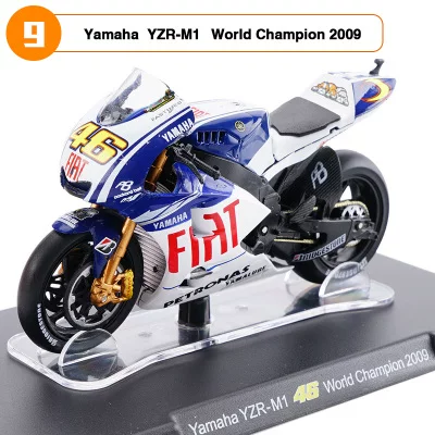 Yamaha, honda, car model, racing car, scale 1:18