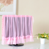 Computer cover LCD dust cover fabric computer ring protective cover curved screen desktop tablecloth dust cover