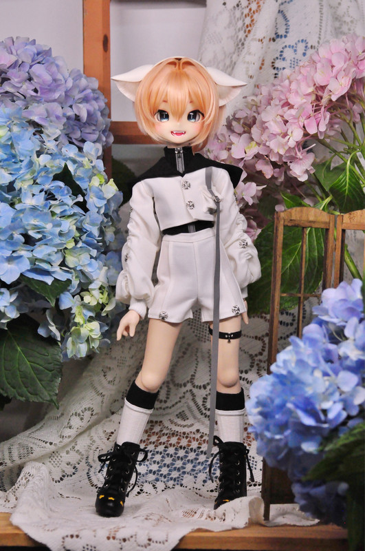 Bjd Sailor Suit Cross-Dressing Outfit Mdd Bear Girl 1/4 1/6 1/5 1/6 1/5 1/4 1/3 1/21/3