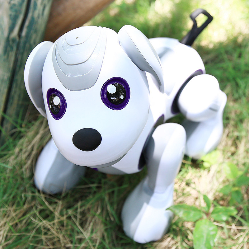 Children's Intelligent Machine Dog Robot Voice Conversation Remote Control Program Design 1 Year 3 Boys Electric Toy Dog Simulation