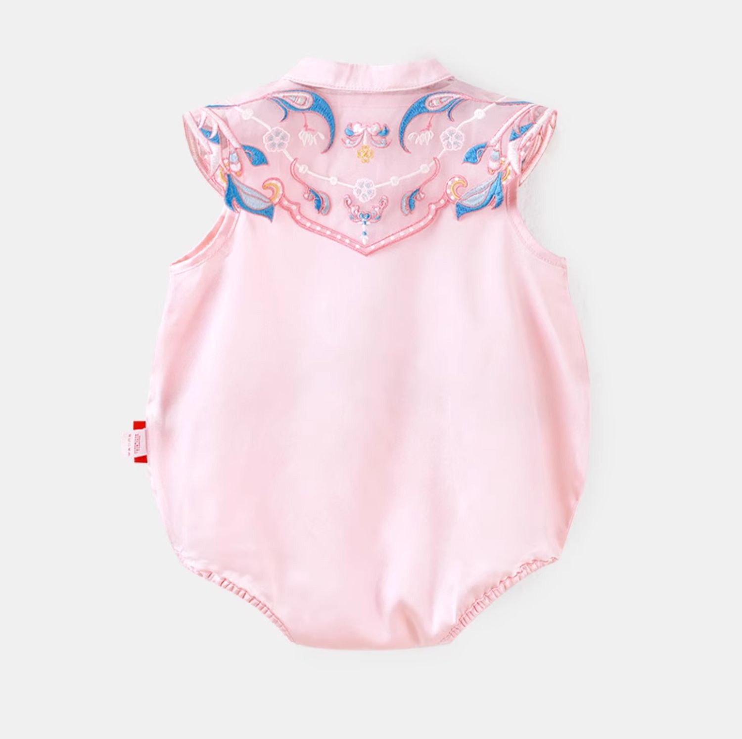 Longevity and Prosperity Mulberry Silk Romper for Baby Girls, New Chinese Style Spring and Summer Full Moon and Hundred Days Clothing, One-Year-Old Baby — 19