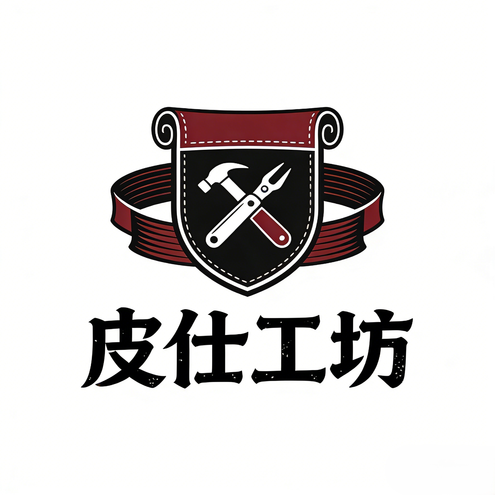 皮仕工坊的LOGO