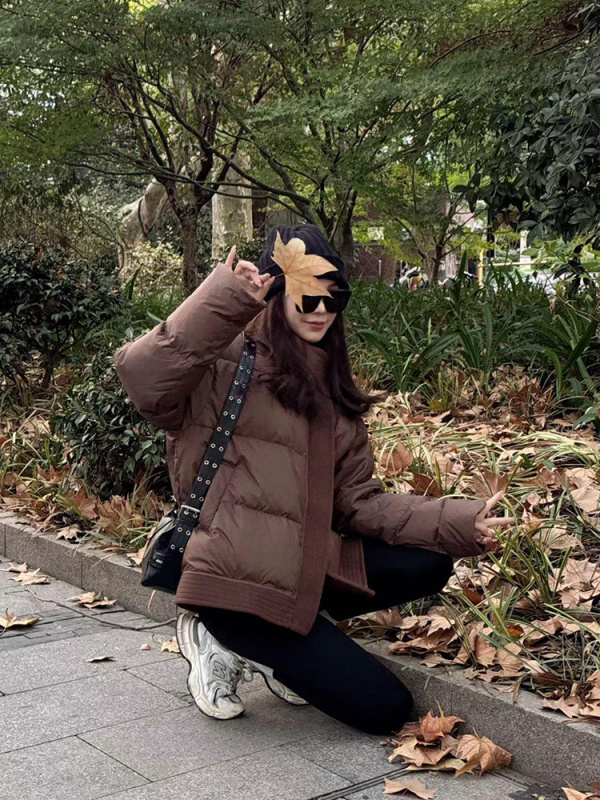 Autumn and Winter Loose-Fitting Puffer Coat for Petite Women, Warm Cotton Jacket, Trendy Thickened down Cotton Coat for Women, Popular This Year Autumn and Winter Loose-Fitting Puffer Coat for Petite Women, Warm Cotton Jacket, Trendy Thickened down Cotton Coat for Women, Popular This Year
