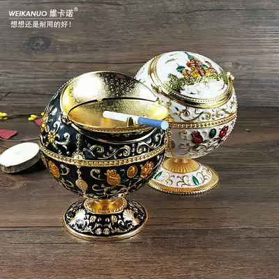 Ashtray personality trend Russian European ashtray creative fashion retro living room office Bar Gift