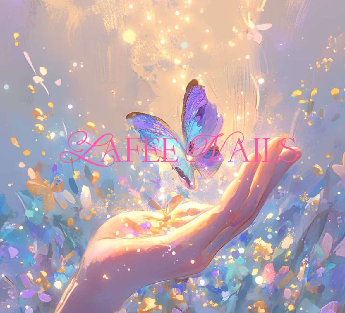 Lafee Nails纯手工穿戴甲的LOGO