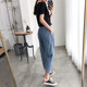 Summer Thin Tencel Harem Jeans Plus Size Women's High Waist Slim Fit Loose Pants for Women with Thick Hips and Thighs