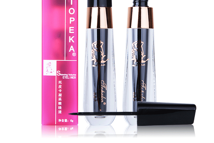 Authentic bút kẻ mắt Topeka ngưng tụ 6g nhanh khô không thấm nước không nở bút kẻ mắt TED6 - Bút kẻ mắt kẻ mắt chì