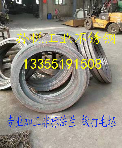 Stainless steel 304 316L 2205 flange forged slapped flange sheet blind plate method Lan non-Label flange order