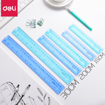 Able soft ruler 15 20 30cm bendable ruler cute plastic soft ruler student triangular ruler right angle ruler