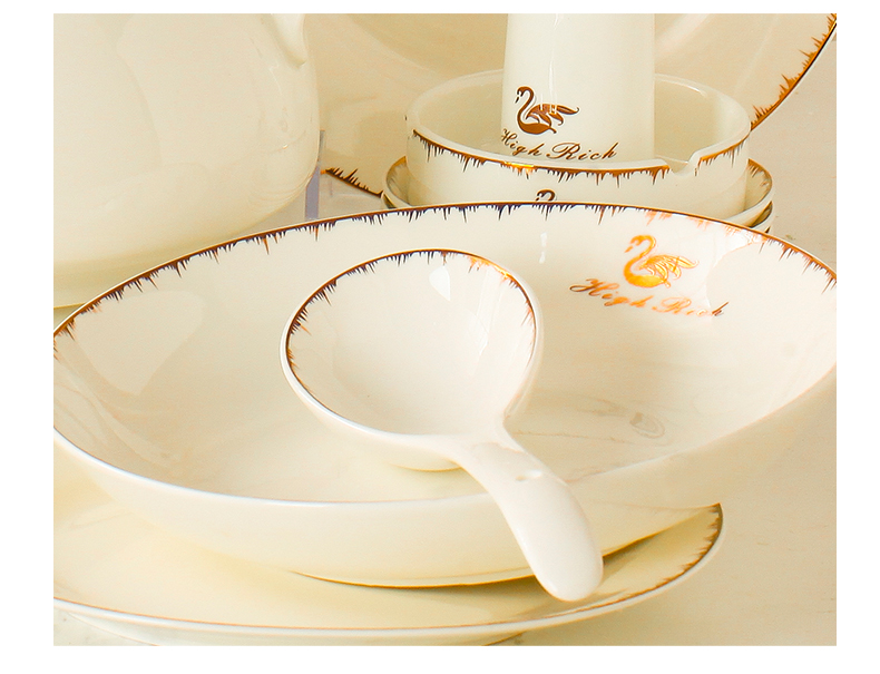 Amelia item link dishes suit household contracted Europe type free collocation with jingdezhen ceramic dishes