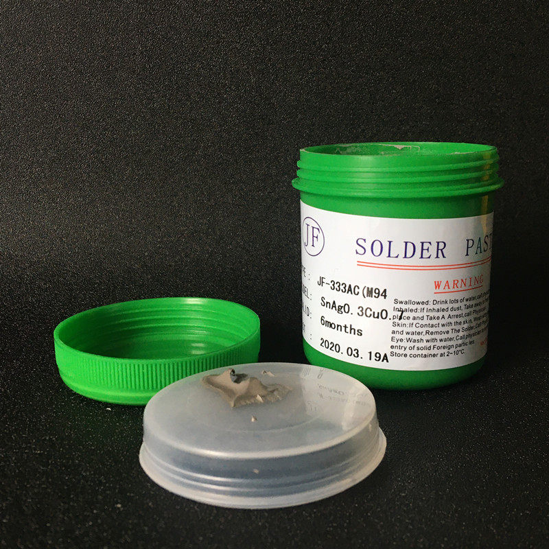 Lead-free soldering paste Sn99Ag0 3Cu0 7 medium warm high-temperature tin cream SMT patch welding tin paste tin paste