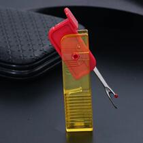 Household foldable seam remover portable seam remover seam removal seam removal clothing removal mark removal thread picking needle practical gadget for sewing and mending