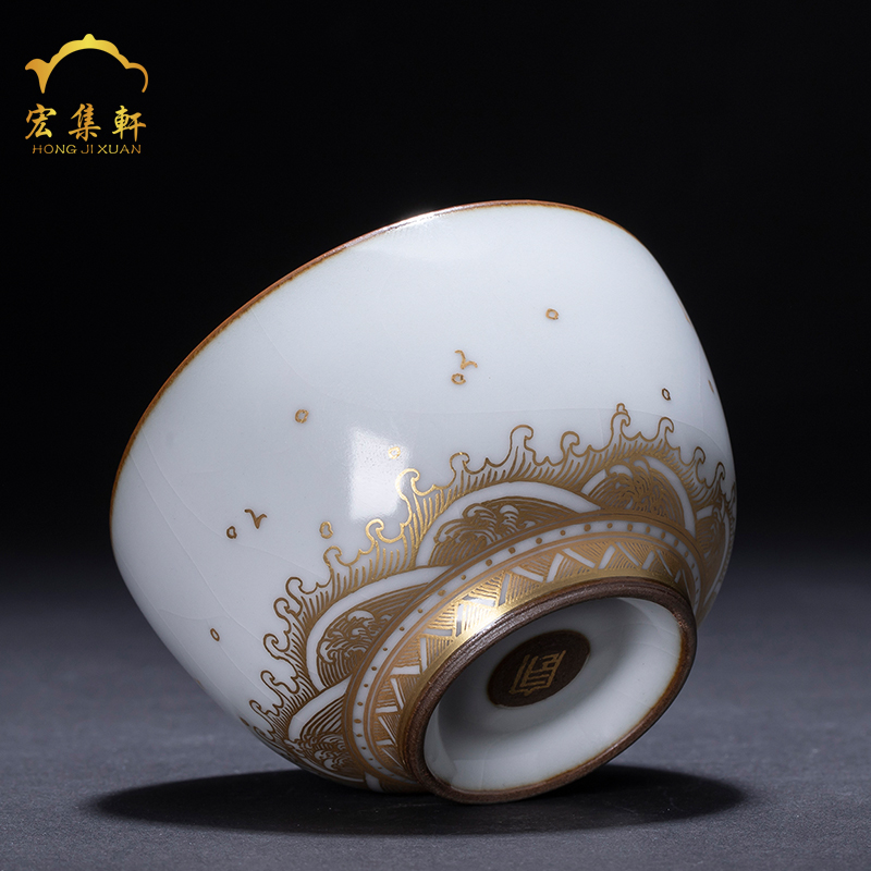 Hand your up with jingdezhen ceramic household paint your porcelain bowl cups little kung fu tea master cup by Hand