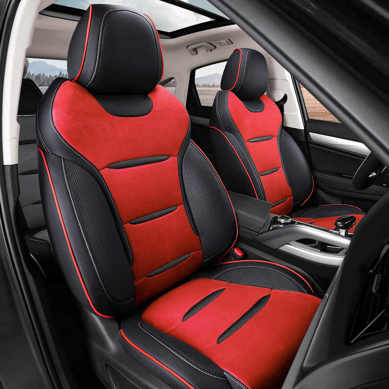 Book-making Porsche Kaiyan Macan Micai Paramela special flap fur car cushion cover full bag seat cover