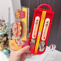 Фри из бургера красный