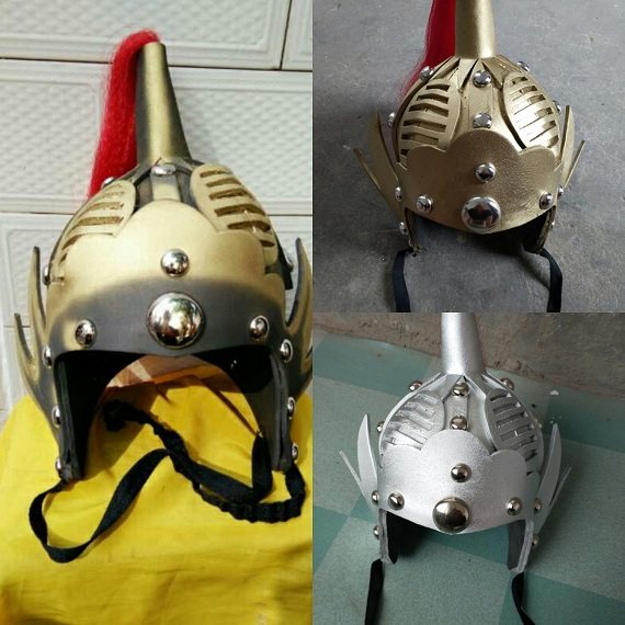 Safety Helmet Hat Goosewear of the Warrior Hat Safety Helmet Antiquity Ancient Drama Headwear Theatrical Stage Performance Props