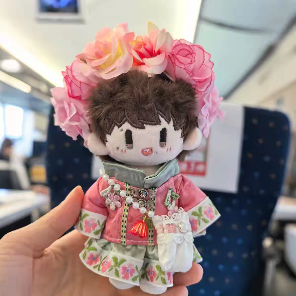 周可可娃衣周深属性棉花娃娃衣服10cm套装16cm玩偶服装簪花着替_潮玩娃衣_淘宝游戏网