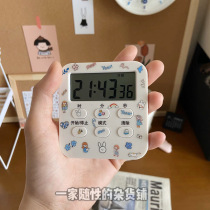 Clock Student Time manager Learning timer Alarm clock table timer Student question maker Kitchen girl heart