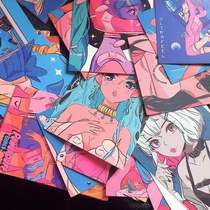 Cartoon stickers ins Girl heart cute diy hand account Mobile phone computer phablet case suitcase desktop decoration