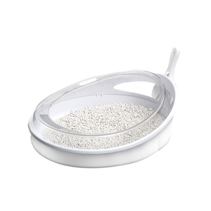 华畜半封闭防外溅猫厕所直径39.8厘米