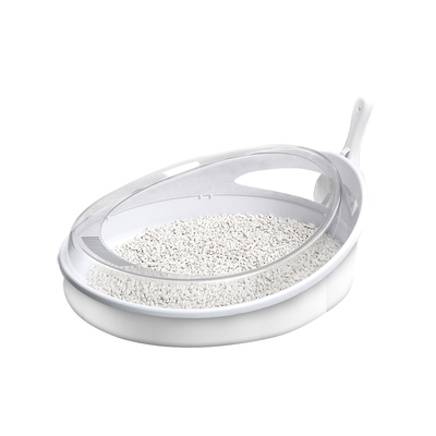 华畜半封闭防外溅猫厕所直径39.8厘米