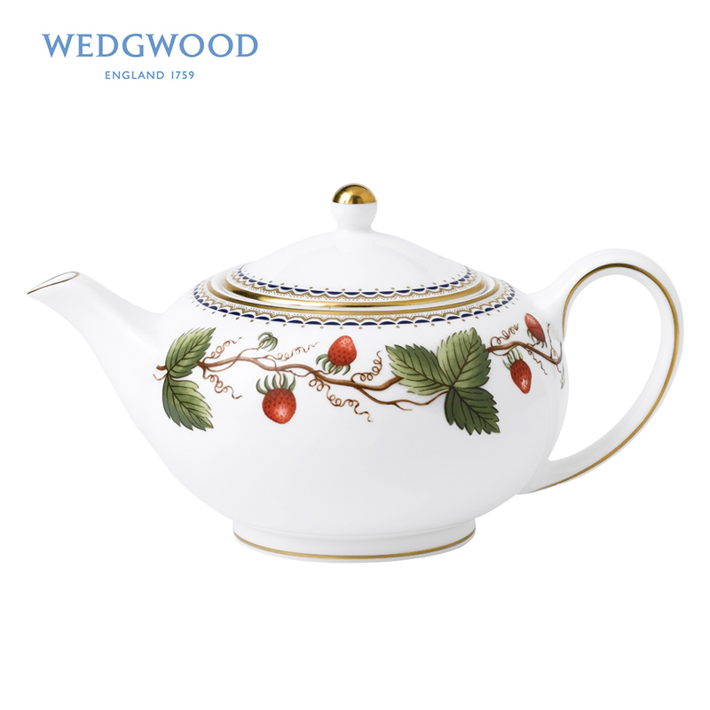 Wedgwood Wild Strawberry Archive new Strawberry series ipads China 500 ml tea/coffee maker