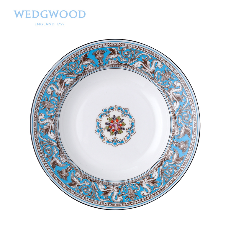 British Wedgwood Florentine fiorentina ipads China 20 cm deep dish list ipads porcelain hot plate