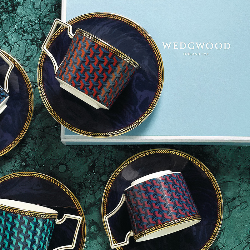 Wedgwood waterford Wedgwood Byzance series of Byzantine ipads China mugs elegant gentleman a cup of water glass
