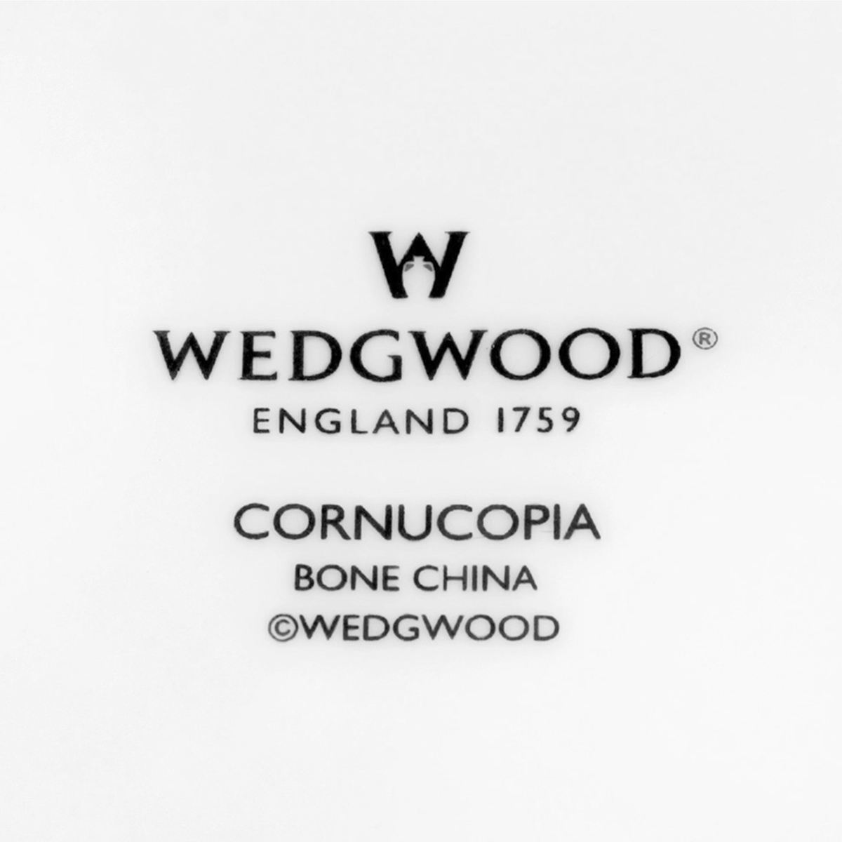 Wedgwood waterford Wedgwood Cornucopia the Cornucopia dark blue 20 cm ipads porcelain plate snack plate