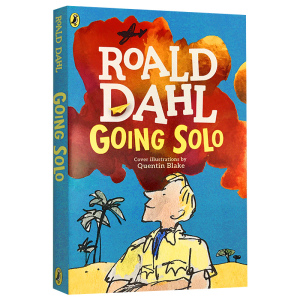 现货正版 独闯天下 GOING SOLO 罗尔德达尔系列书 Roald Dahl 经典英文书籍7-10岁 中小学课外阅读青少年小说 英文原版书进口原版