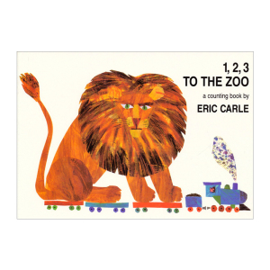正版 到动物园去 英文原版绘本 123 to the Zoo 艾瑞卡尔经典纸板书 英文原版书