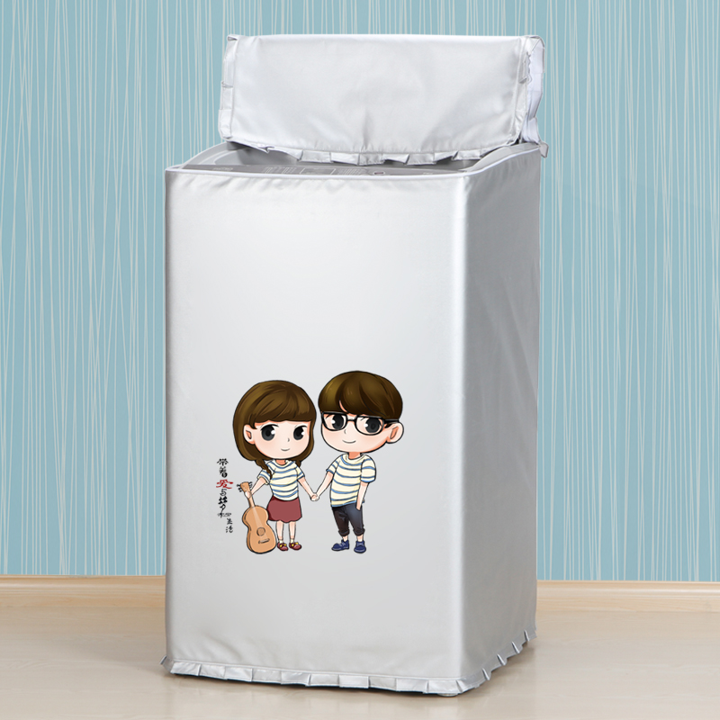 Little swan automatic washing machine cover waterproof sunscreen 5-10 kg on the open wave wheel shading dust cover