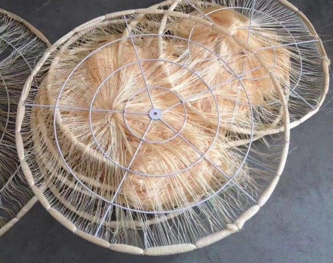 New encrypted wedding line curtain ceiling wedding decoration partition fringe Ferris wheel ring scene layout props