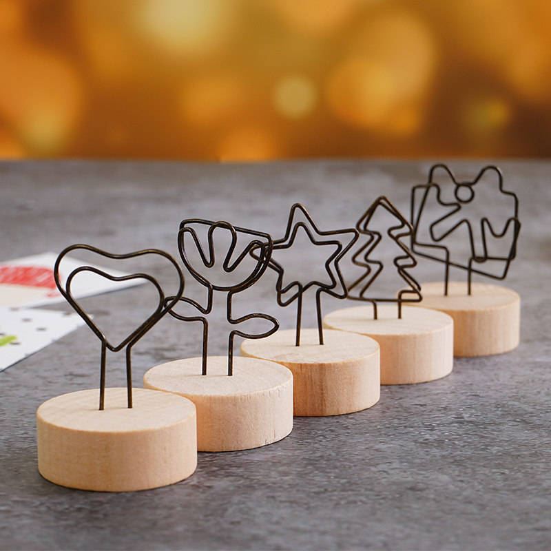 1 price European and American mini photo background card holder ins wind photography props magazine card holder decoration props