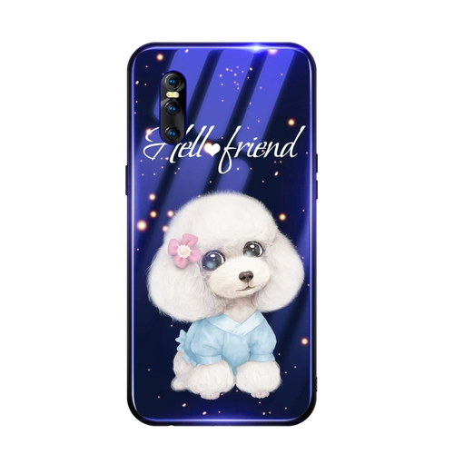 Vivox27 Case Case x27pro Glass Women's Vivos1 SET NET Red Tide Cartoon Personal