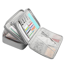 Certificate storage bag Family multi-layer large capacity graduation certificate Honor certificate storage document a4 paper finishing box bag