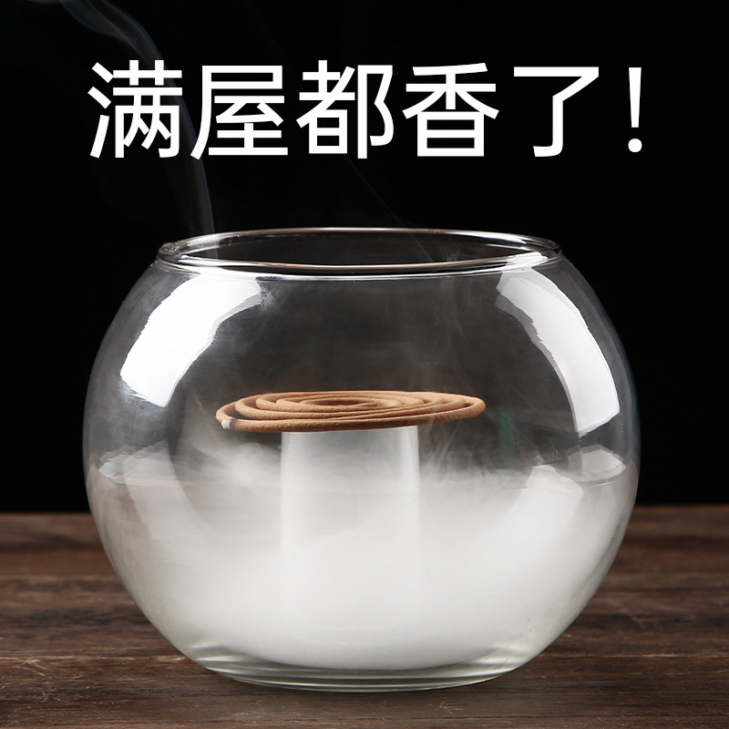 Sandalwood natural incense household indoor deodorant durable toilet incense aromatherapy coil incense mosquito repellent aloes