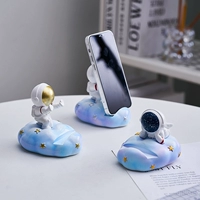 Креативный космический космонавт, держатель для телефона для офиса, настольный декор для мальчиков, подарок на день рождения
