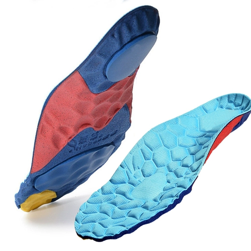 Охлаждающие летние дышащие дезодорированные спортивные амортизирующие стельки подходит для мужчин и женщин, впитывают пот и запах