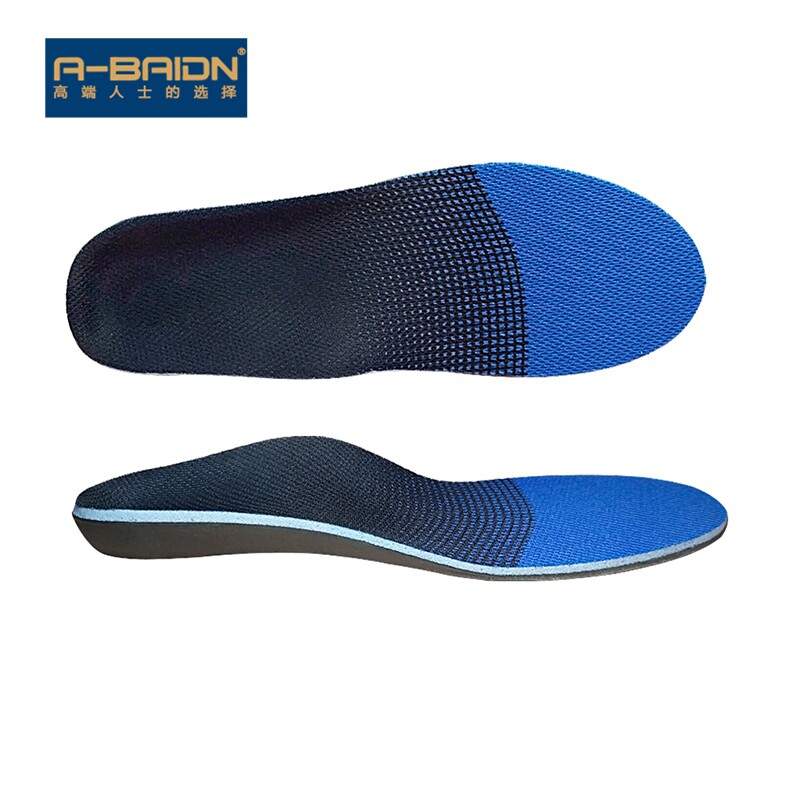 Flat foot correction insole for male and female foot arch correction internal eight-word foot valgus XO leg type correction breathable deodorant insole