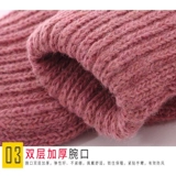 Трикотажные перчатки, демисезонное дорожное флисовое удерживающее тепло милое кольцо, 2019, без пальцев