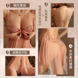 Сексуальное нижнее белье, платье-комбинация, пижама, поддерживающее дудоу, застежка спереди, большой размер