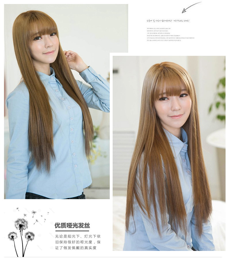 Perruque Long cheveux raides - Ref 2611446 Image 22