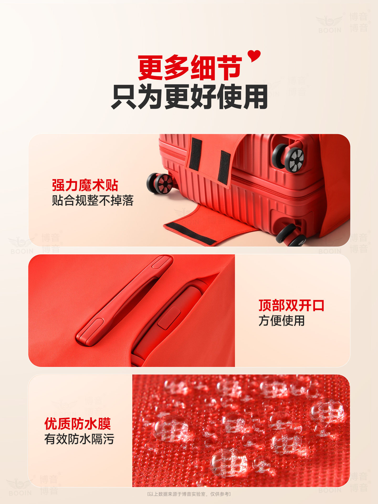 Wide Trolley Suitcase Protective Cover, Wedding Red, Special Dowry Leather Case, 20inch Password Lock, 24-Inch Outer Cover for Trolley