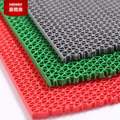 Thickened hollow plastic floor mat doormat entrance entrance entrance hall floor mat non-slip mat bathroom shower household mat