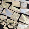 Suitable for Honda Pcx Ns150Gx Metal Wing Sticker Motorcycle Dream Wings Modification Parts Waterproof Car Sticker