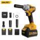 Brushless electric driver large torque lithium battery impact electric wrench electric tool rechargeable auto repair electric starting