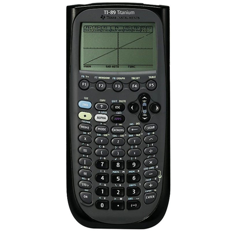 Калькулятор Texas Instrument Ti-89 Titanium для графики, программирования, SAT/AP и зарубежных экзаменов для обучения за границей