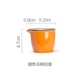 Bà nội trợ hiện đại Sữa Jug Sữa Jug Màu Sữa Muỗng Sữa Thistle Cà phê Cupware với Tay cầm Sữa Jug Soup - Cà phê